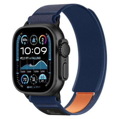 2. Tech-Protect Nylon Elite Armband für Apple Watch 44 / 45 / 46 / 49 mm - Marineblau