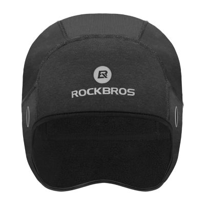 8. Rockbros Dala Winter-Radmütze mit Löchern für Brillen – grau