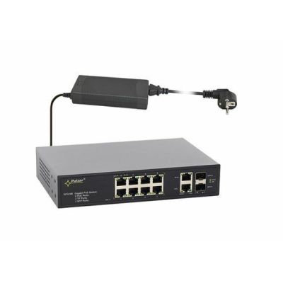 SFG108 12-Port PoE Industrie-Switch
