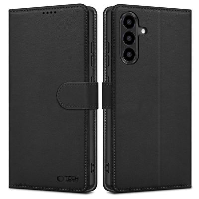 Tech-Protect Brieftaschenhülle für Samsung Galaxy A27 5G – Schwarz