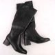 15. Damenstiefel mit Absatz, gefüttert, schwarz Jezzi MR2481-3