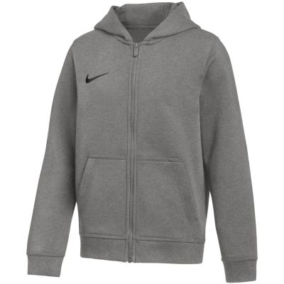 3. Nike Park 26 Fleece-Kapuzenpullover mit durchgehendem Reißverschluss für Kinder, Dunkelgrau IB1232 063