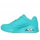 5. Damen-Sportschuhe Skechers Uno Stand On Air Sneaker grün (73690-TURQ)