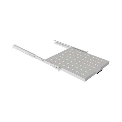 7. LANBERG AUSZIEHBARE BODENABLAGE FÜR 19-ZOLL-RACKSCHRÄNKE 500 MM GRAU (1 HE/445 X 500 MM, TRAGFÄHIGKEIT BIS 35 KG, 4-PUNKT-MONTAGE)