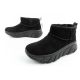 8. Skechers Damen Winterstiefel Isolierte Lederstiefeletten