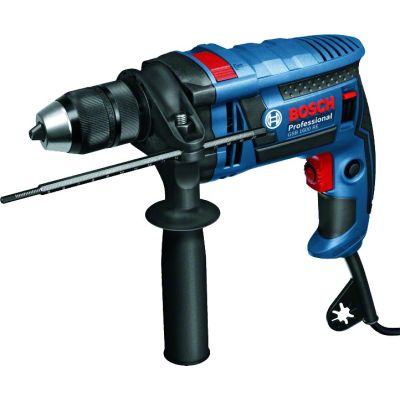 2. Bosch GSB 1600 RE Bohrmaschine mit Schnellspannbohrfutter, 1,8 kg, blau