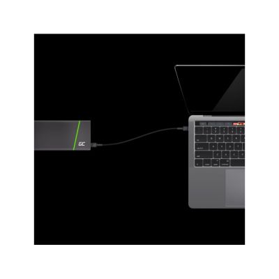 2. GREEN CELL CABLE KABGC31 GC POWERSTREAM USB-C - USB-C 30CM, POWER DELIVERY 60W, ULTRA CHARGE, QC 3.0