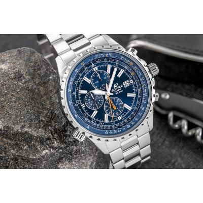 4. Herrenuhr CASIO EDIFICE EF-527D-2AVUEF + Box