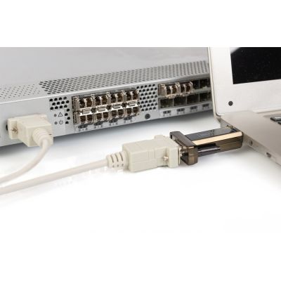 16. DIGITUS DA-70156 Adapter (USB M - RS-232 M; schwarz)