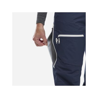 7. MILLET WM White 3L Pt Hose Marineblau