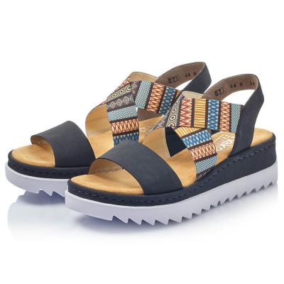 6. Rieker V44G8-14 W RKR533A Sandalen