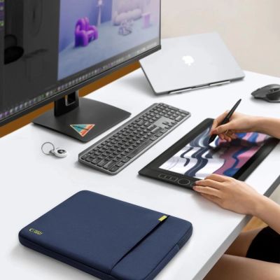 11. Tech-Protect Defender Laptoptasche 13-14 - Marineblau