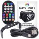 4. LIGHT4ME PARTY LIGHT 1 – LED-Effekt, Disco-Laser-UV-Beleuchtung