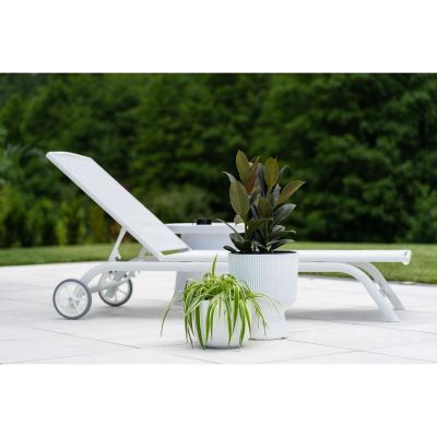 7. MILLY BLUMENTOPF AUF BEIN DURCHMESSER 24 CM GRÜN PINA