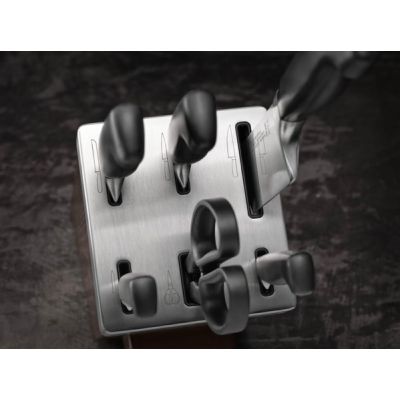 16. ZWILLING Four Star 35145-007-0 Selbstschärfendes Messerset, 7-teilig, Schwarz