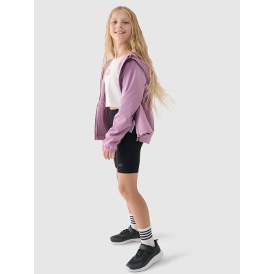 7. Winddichte Softshelljacke mit NeoDry 5000 Membran für Mädchen 4F Junior 4FJWAW24TSOFF261-54S