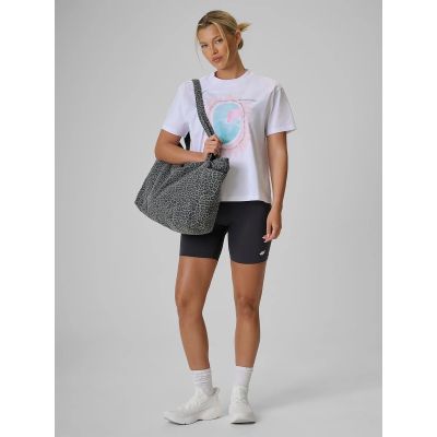 4. Damen-T-Shirt mit Aufdruck 4F 4FRSS26TTSHF4536-10S