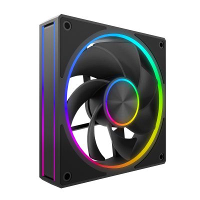 7. MODECOM VOLCANO LOOP 120 ARGB REVERSE FAN BLACK