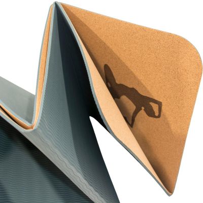 9. Faltbare Yogamatte aus Kork, 183 x 61 x 0,4 cm, ENERO FIT