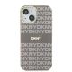 3. DKNY IML Mono & Stripe MagSafe-Hülle für iPhone 15 / 14 / 13 – Beige