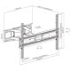 4. Equip 650337 TV-Halterung 2,03 m (80") Schwarz