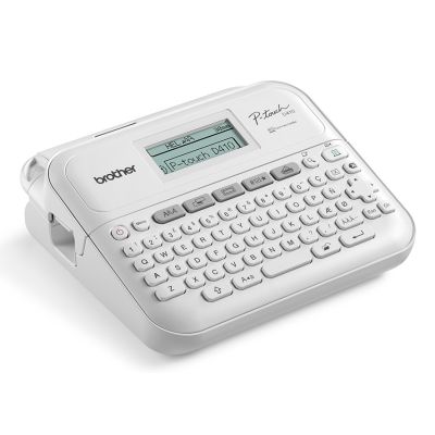 4. Brother PT-D410 Etikettendrucker, Thermotransfer, 180 x 180 dpi, 20 mm/s, kabelgebunden, TZe, QWERTY-Tastatur