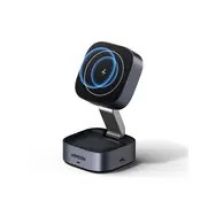 Ugreen 35278 Handy-Ladegerät für Kopfhörer und Smartphones, Grau, USB, kabelloses Schnellladen, intern