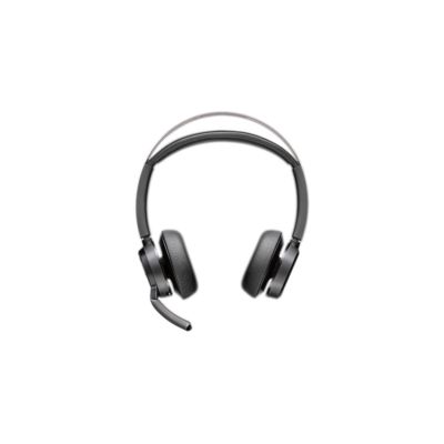 124. POLY Voyager Focus 2 Microsoft Teams-zertifiziertes USB-CC-Headset + USB-C/A-Adapter