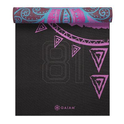 7. Gaiam „BE FREE“ doppelseitige Yogamatte 6 mm 62031