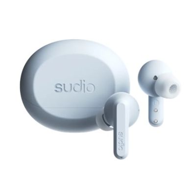 Sudio Ohrhörer | A3 Pro | Bluetooth | In-Ear | Mikrofon | Hellblau | Geräuschunterdrückung | Kabellos