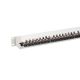 6. Digitus Patchpanel 19 Zoll, 24x RJ45, LSA-Level, Cat. 6A, geschirmt, 1 HE, grau, Kabelführung