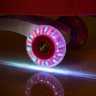 6. Pink Meteor Swingo Gravity Ride-On