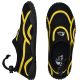 15. Junior-Wasserschuhe Schwarz/Gelb XQMAX Größe 28