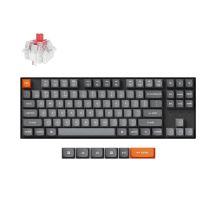 Keychron K8 Max Universal-Tastatur mit USB, Funk und Bluetooth, Schwarz