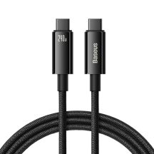 Baseus CAWJ040101 USB-C – USB-C-Kabel 240 W 480 Mbit/s 2 m – Schwarz und Grau