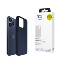 3mk Silikonhülle für iPhone 15 Pro Max – Marineblau