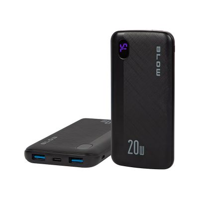 BLOW Powerbank 10000 mAh QC 20 W Schwarz PB10B