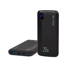BLOW Powerbank 10000 mAh QC 20 W Schwarz PB10B
