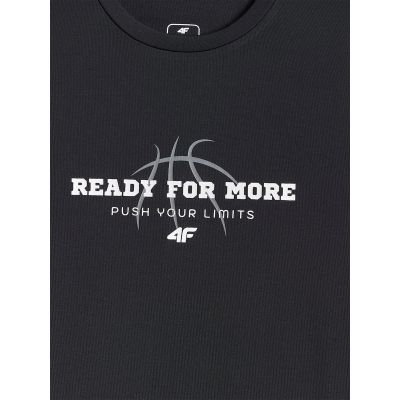 8. Schnelltrocknendes Sport-T-Shirt für Jungen 4F 4FJRSS26TFTSM2390-20S