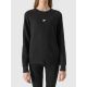 Mädchen-Sweatshirt aus Bio-Baumwolle, ohne Reißverschluss, ohne Kapuze, 4F Junior
