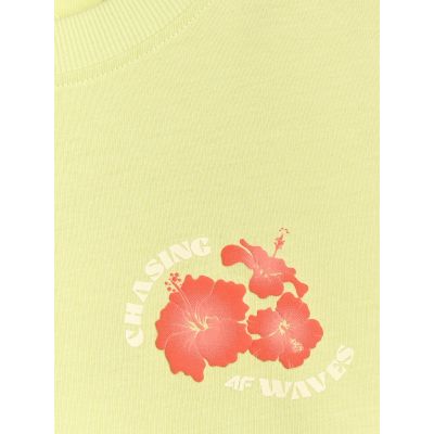 5. Oversize-T-Shirt für Damen mit Print, Größe 4F 4FRSS25TTSHF3160-73S