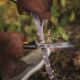 5. Fiskars 1062830 Messer, schwarz/gelb, feststehendes Messer