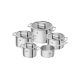 7. ZWILLING Vitality 66460-000-0 Topfset (1,5 Liter, 2 Liter, 3 Liter, 3,5 Liter, 6 Liter)