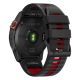 4. Tech-Protect IconBand Pro Armband für Garmin Fenix ​​​​3 / 5X / 3HR / 5X Plus / 6X / 6X Pro / 7X - Schwarz und Rot