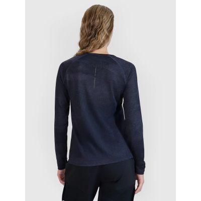 6. Schnelltrocknendes Damen-Radsport-Longsleeve 4F 4FWSS25TFLOF344-20A
