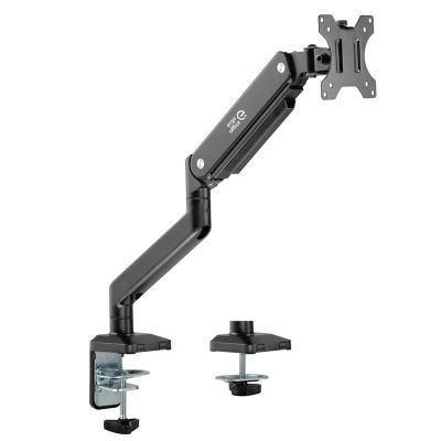 2. Ergo Office Universal-Monitorhalterung für den Schreibtisch, Gasfeder, 17"-35", 15 kg, VESA 75x75 / 100x100, ER-445