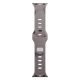 4. 3mk Silikon- Watch für Apple Watch 42/44/45/49 mm – Braun
