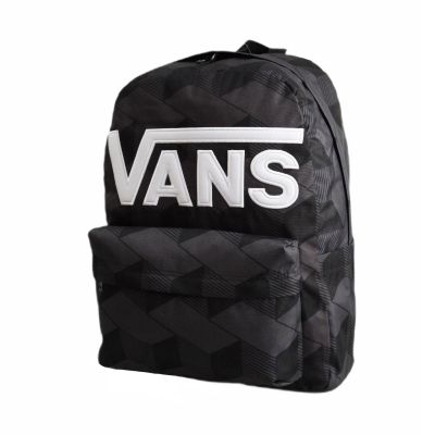 2. Vans Old Skool Drop V 22 L Schwarz/Asphalt Urbaner Schulrucksack - VN000H4ZKOU1