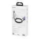 6. Baseus CATLWJ-01 Lightning – USB-C PD-Kabel 20 W 480 Mbit/s 1 m – Schwarz