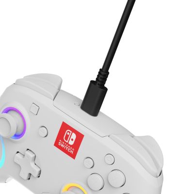 10. PDP Afterglow Wave White USB-Gamepad (Analog/Digital) für Nintendo Switch, Nintendo Switch Lite und Nintendo Switch OLED